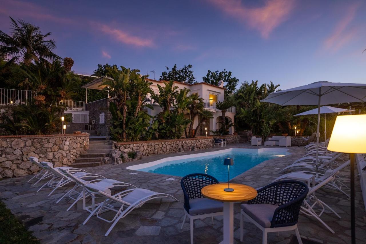 Capri Blue Luxury Villa Le Tre Monelle Anacapri  Eksteriør bilde