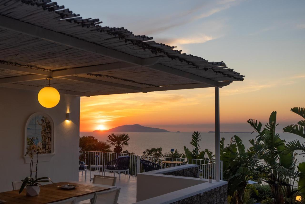 Capri Blue Luxury Villa Le Tre Monelle Anacapri  Eksteriør bilde