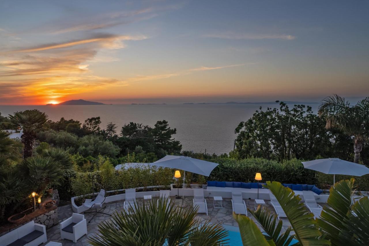 Capri Blue Luxury Villa Le Tre Monelle Anacapri  Eksteriør bilde