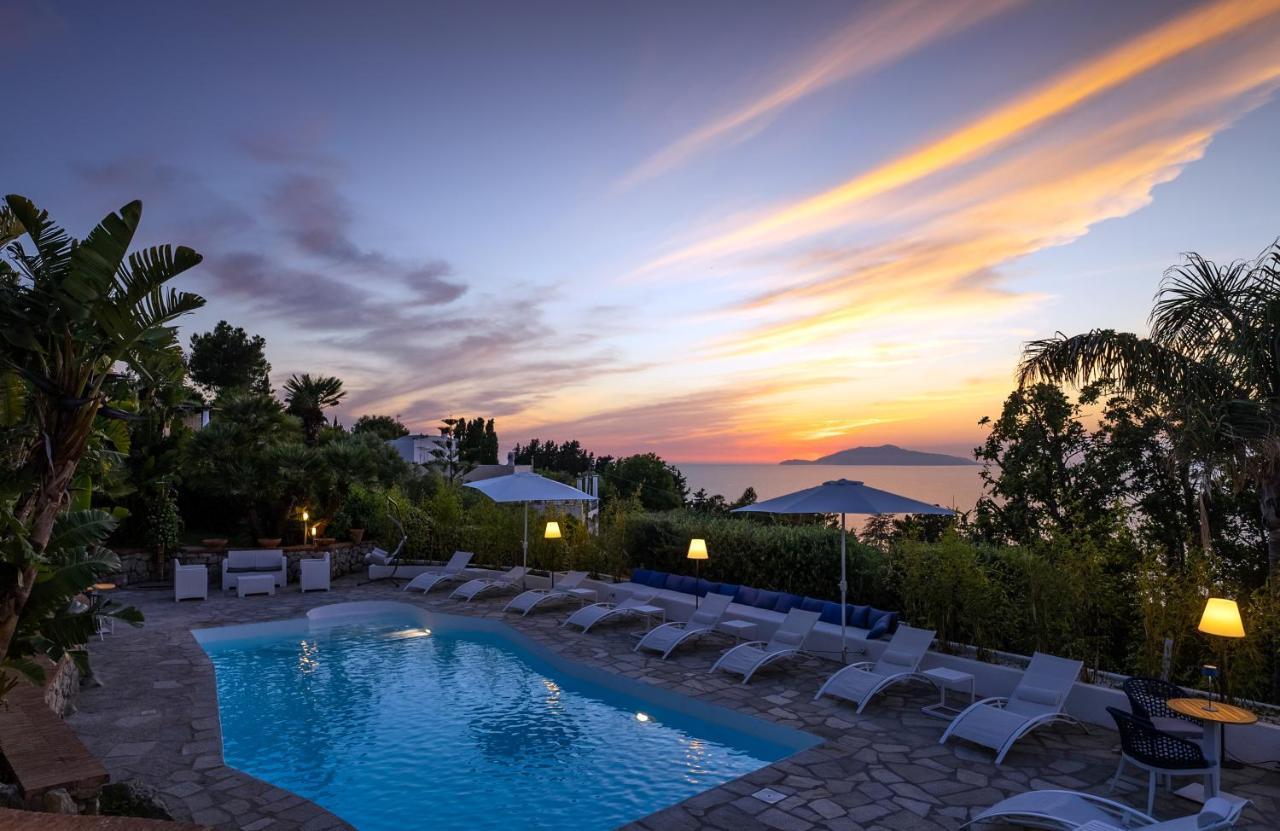 Capri Blue Luxury Villa Le Tre Monelle Anacapri  Eksteriør bilde