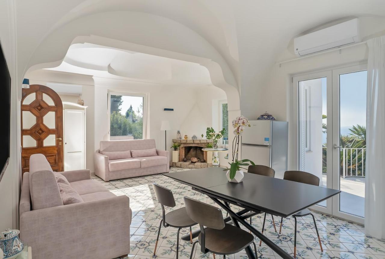 Capri Blue Luxury Villa Le Tre Monelle Anacapri  Eksteriør bilde