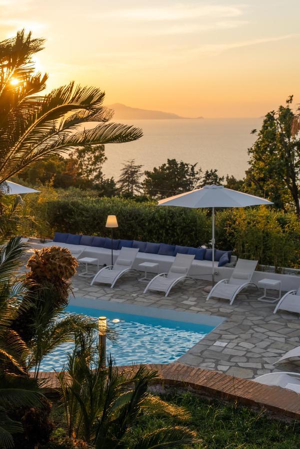 Capri Blue Luxury Villa Le Tre Monelle Anacapri  Eksteriør bilde