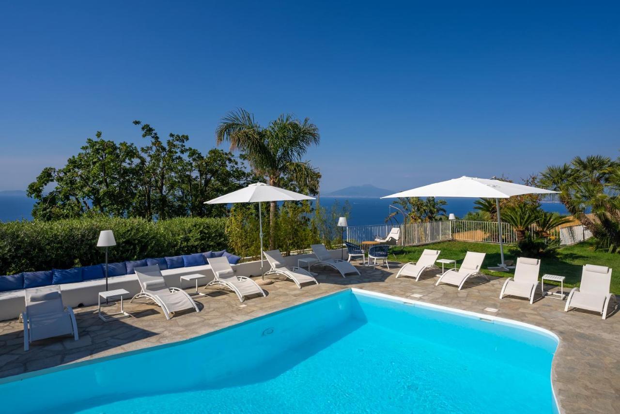 Capri Blue Luxury Villa Le Tre Monelle Anacapri  Eksteriør bilde