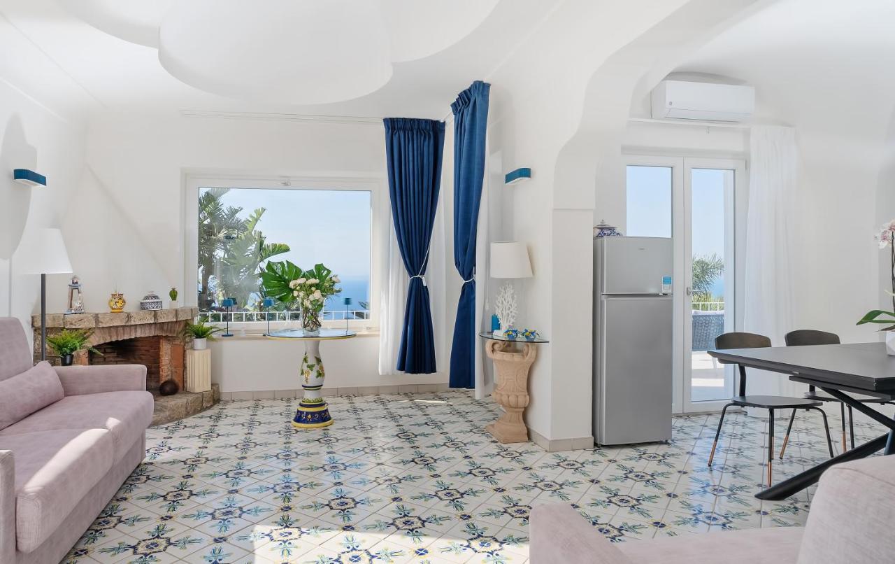 Capri Blue Luxury Villa Le Tre Monelle Anacapri  Eksteriør bilde