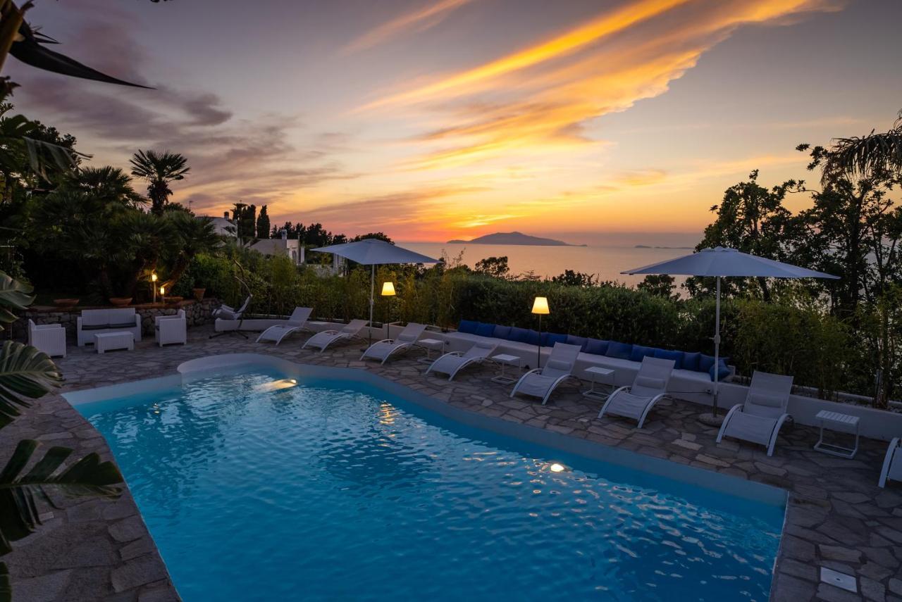 Capri Blue Luxury Villa Le Tre Monelle Anacapri  Eksteriør bilde